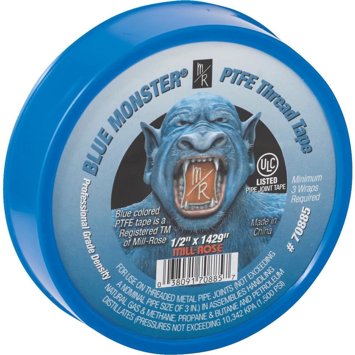 1/2 TEFLON TAPE BLUE MONSTER