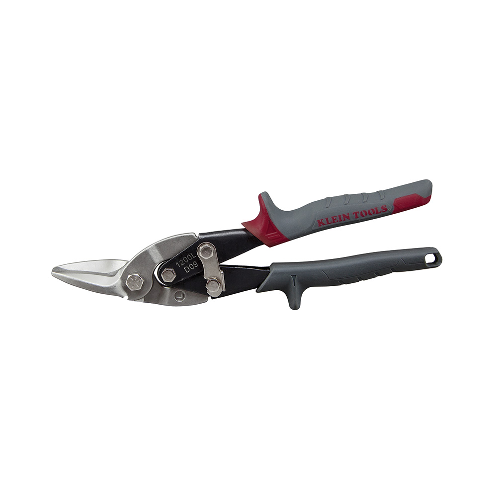 KLEIN Aviation Snips with Wire Cutter, L - Tools