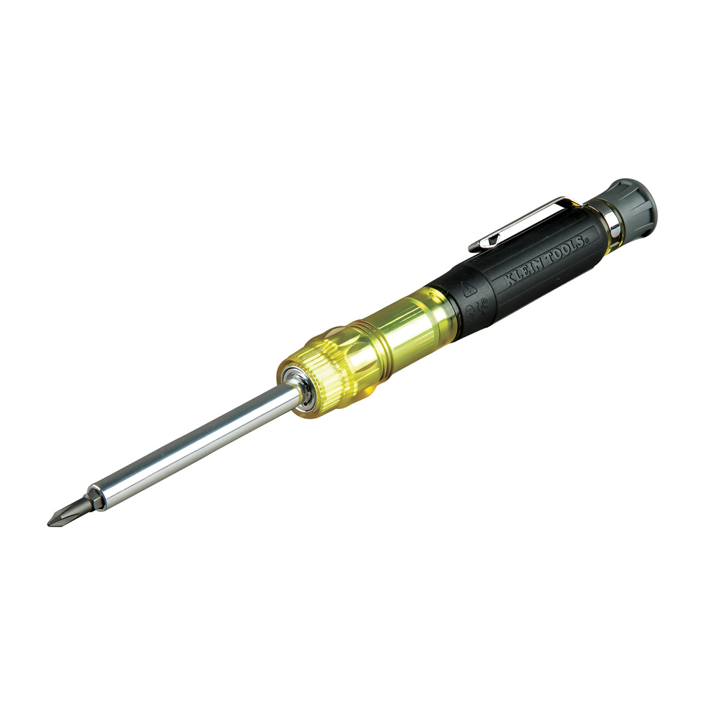 KLEINMulti-Bit  Pocket Screwdriver, 4-in - Tools