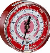 A2L Manifold Gauge - RED, 3-1/8" - Tools