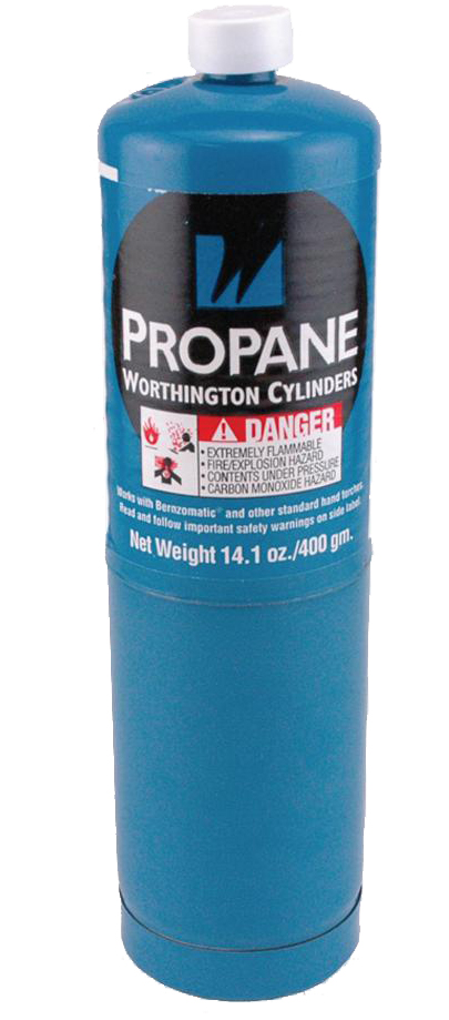 14.01 oz propane bottle - Propane Gas Cylinder