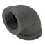 1/2INCH BLACK STEEL 90 - Iron Pipe