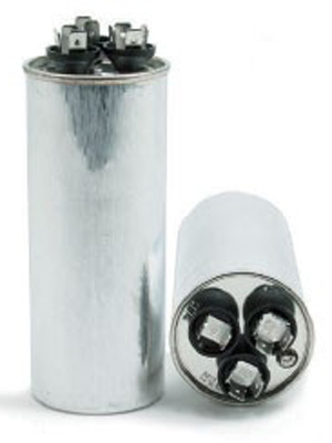 CAPACITOR ,RUN DUAL, 20/5MFD,370V ROUND