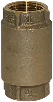 3/4" FPT x 3/4" FPT Brass Check Valve - Valves