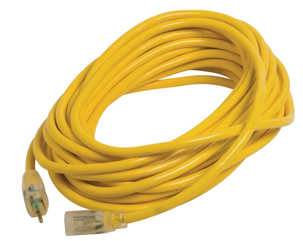 12/3 Pro Power Yellow Extension Cord