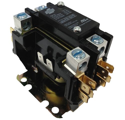 SINGLE POLE CONTACTOR 24V 30A