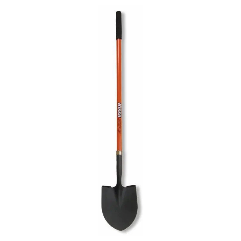 Round Point Shovel Fiberglass Handle - Tools