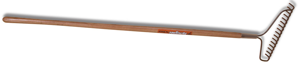 Rake W/ Wood Handle - Bow Rake