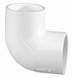 1" PVC 90 Deg Elbow - PVC 90° Elbows