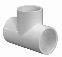 1" PVC Tee - PVC Tee