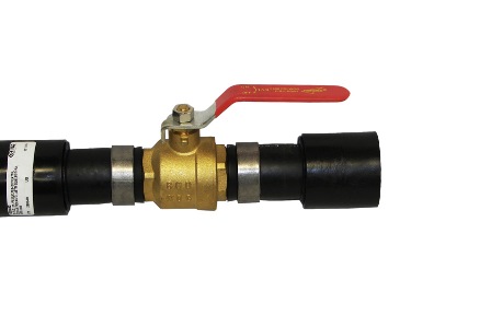 1 INCH BALL VALVE W/ COUPLINGS - Pipes and Fittings