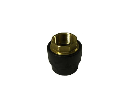 1" FUSION X 3/4" BRASS FPT - Poly