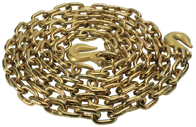 Chain 5/16" x 10' with Hooks