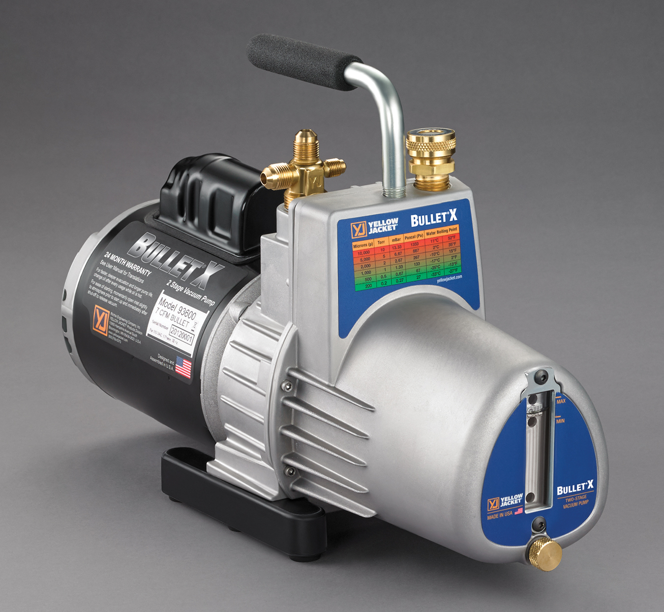 YellowJacket BULLET X 7CFM vacuum pump - Tools