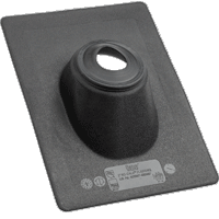 1.5" - 3"  steep plastic flashing - Plumbing