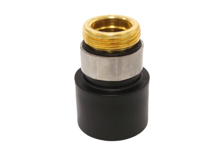 1INCH FUSION X 1INCH BRASS HP CONNECTOR - Brass